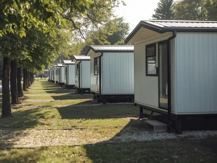 كرفان مكاتب إدارية لمواقع المشاريع